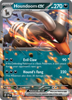 Houndoom ex OBF 134