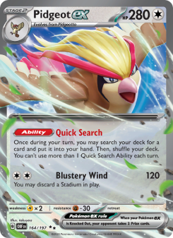 Pidgeot ex OBF 164