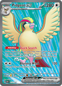 Pidgeot ex OBF 217