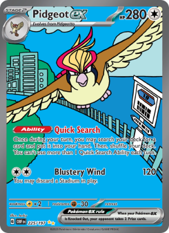 Pidgeot ex OBF 225