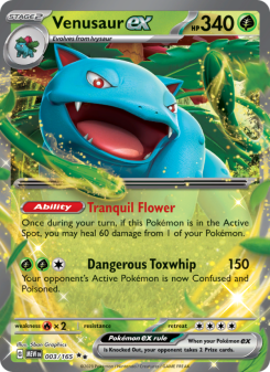 Venusaur ex MEW 003