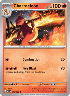 Charmeleon MEW 005