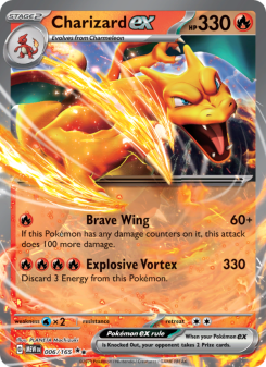 Charizard ex MEW 006