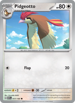 Pidgeotto MEW 017