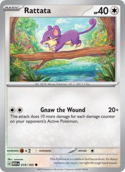 Rattata MEW 019
