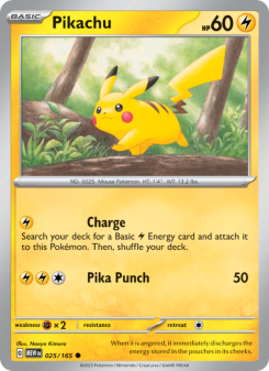 Pikachu MEW 025