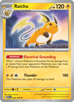 Raichu MEW 026