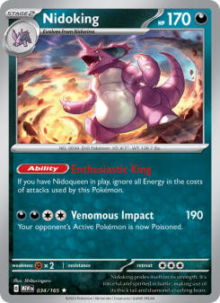 Nidoking MEW 034