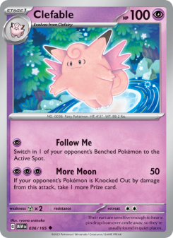 Clefable MEW 036