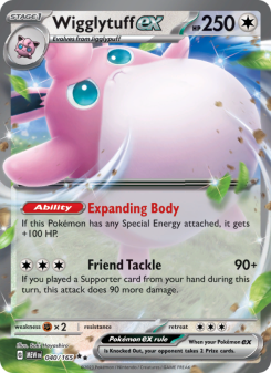Wigglytuff ex MEW 040