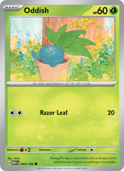 Oddish MEW 043