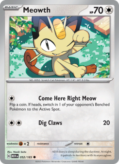 Meowth MEW 052