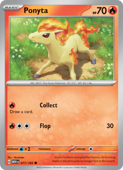 Ponyta MEW 077