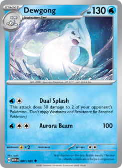 Dewgong MEW 087