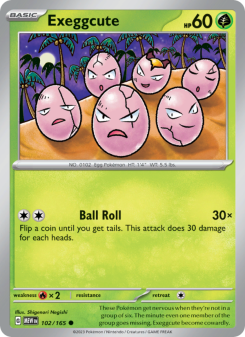 Exeggcute MEW 102