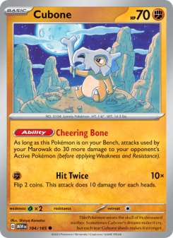Cubone MEW 104