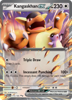 Kangaskhan ex MEW 115