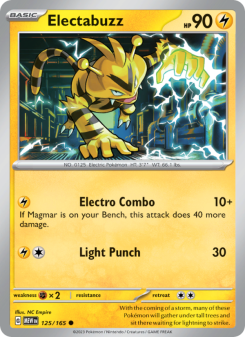 Electabuzz MEW 125