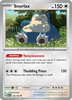 Snorlax MEW 143
