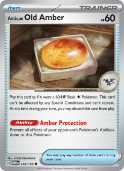 Antique Old Amber MEW 154