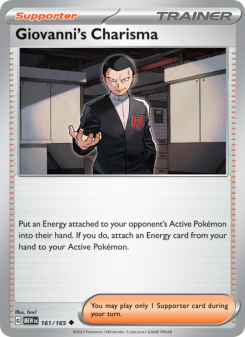 Giovanni's Charisma MEW 161