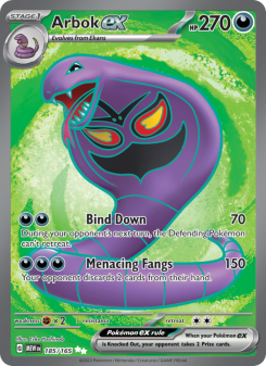 Arbok ex MEW 185