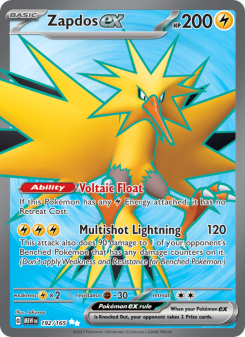 Zapdos ex MEW 192