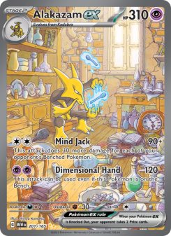 Alakazam ex MEW 201