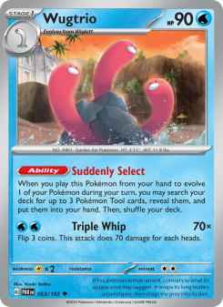 Wugtrio PAR 053