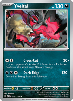 Yveltal PAR 118