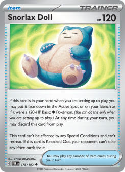 Snorlax Doll PAR 175