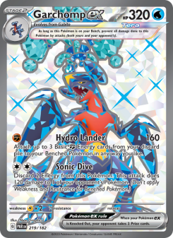 Garchomp ex PAR 219