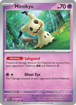 Mimikyu PAF 037