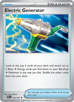 Electric Generator PAF 079
