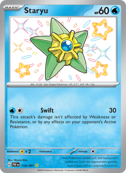 Staryu PAF 118