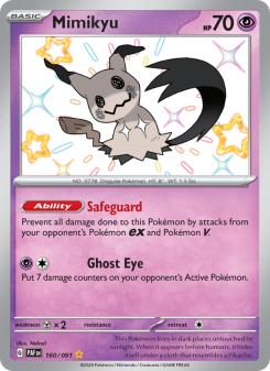 Mimikyu #160 — Destino di Paldea