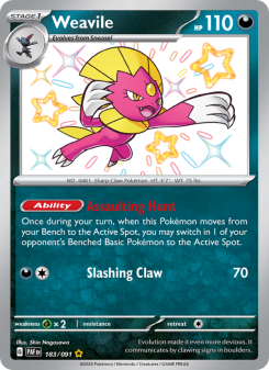 Weavile PAF 183