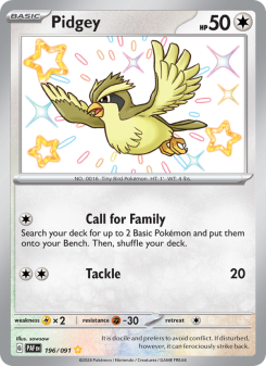 Pidgey PAF 196