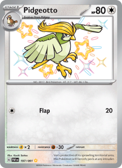 Pidgeotto PAF 197