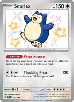 Snorlax PAF 202