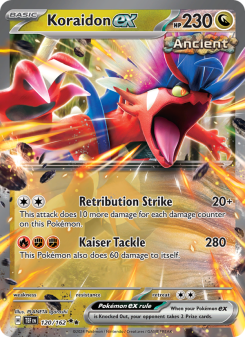 Koraidon ex TEF 120