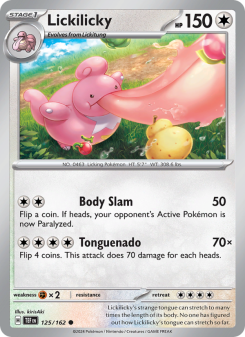 Lickilicky TEF 125