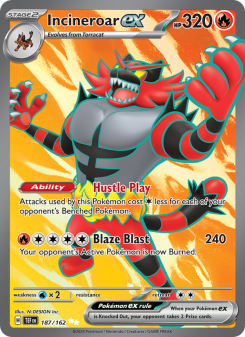 Incineroar ex TEF 187