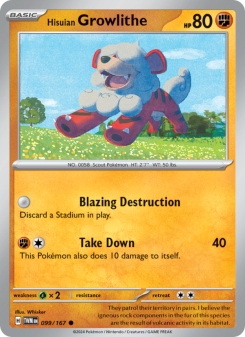 Hisuian Growlithe TWM 099