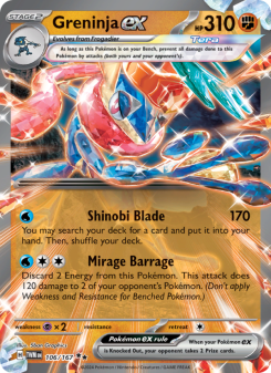 Greninja ex TWM 106