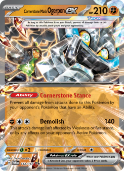 Cornerstone Mask Ogerpon ex TWM 112