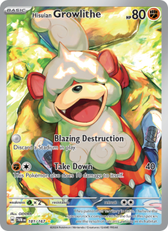 Hisuian Growlithe TWM 181