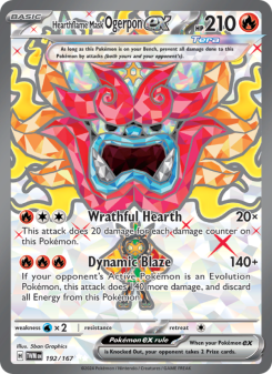 Hearthflame Mask Ogerpon ex TWM 192