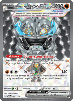 Cornerstone Mask Ogerpon ex TWM 199