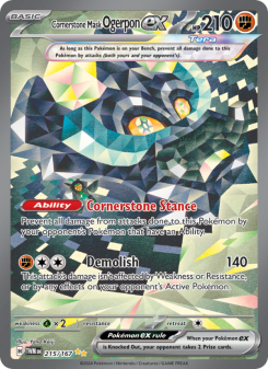 Cornerstone Mask Ogerpon ex TWM 215